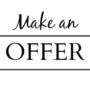 Reasonable offers welcomed!!!